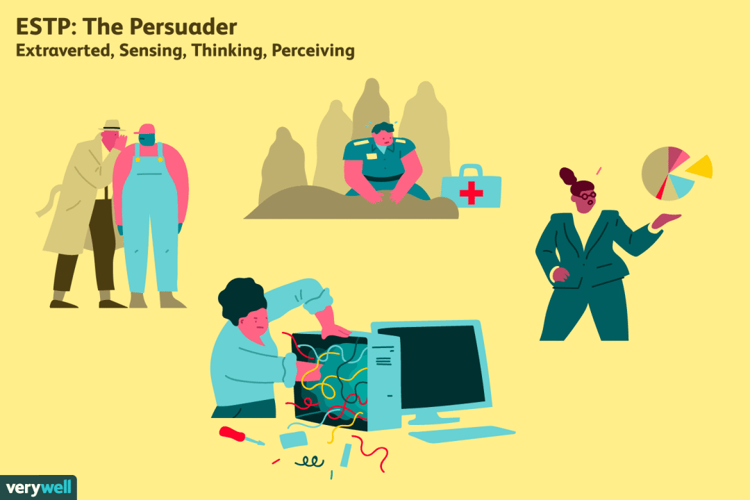 ESTP兼容性｜16型人格之间的匹配程度